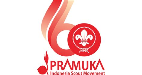 Logo Hut Pramuka Ke 60 Th 2021 Vector Cdr Ai Eps Png Hd Gudril