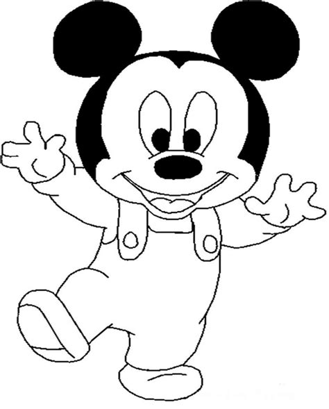 Gambar Mewarnai Kartun Mickey Mouse Imagesee