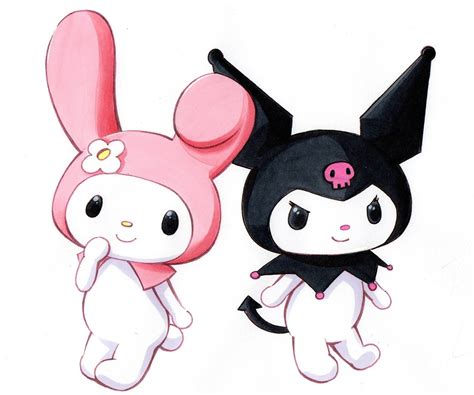 Kuromi And My Melody Wallpapers In 2022 Walpaper Hello Kitty Sanrio
