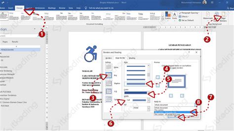 Cara Membuat Bingkai Pada Ms Word √ Inilah Cara Membuat Bingkai Di