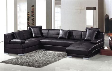 Explore Photos Of U Shaped Leather Sectional Sofas Showing 4 Of 10 Photos