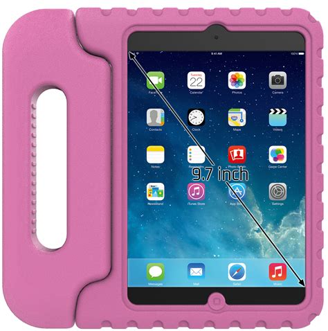 Stalion Safe Shockproof Foam Kids Case With Handle For Apple Ipad 2 3 4