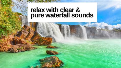 Refresh Relax And Reboot Peaceful Waterfall Sounds Nature Sounds Youtube