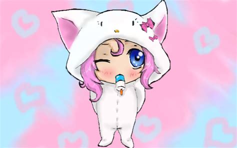 Cute Hello Kitty Chibi By Kaze Katorin Chan On Deviantart