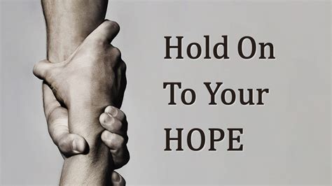 Hold On To Your Hope 5172020 Youtube