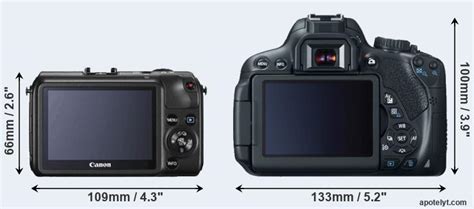 Canon M Vs Canon T4i Comparison Review