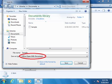 How To Use Wordpad For Docx Documents In Windows 7