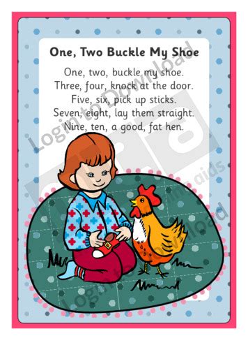 Coloring one two buckle my shoe. Lesson Zone AU - Sounds and Rhythm
