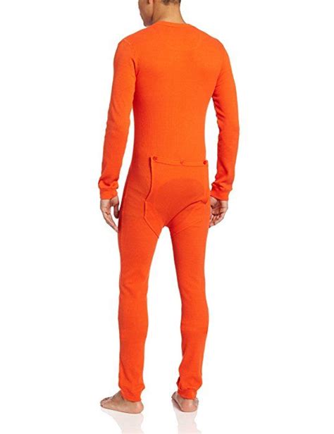 Nothing is as classic and comfy as some old timey long johns. Toddland Men's Union Suit, Hunter Orange, Medium | Union ...