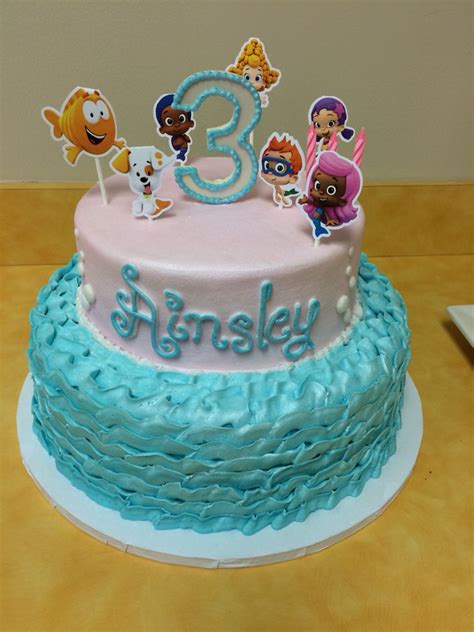 Ainsleys Bubble Guppies cake | Bubble guppies party, Bubble guppies birthday party, Bubble ...