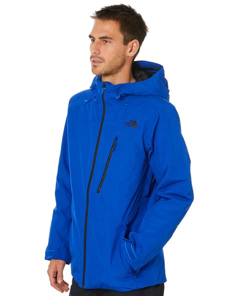 The North Face Mens Descendit Snow Jacket Tnf Blue Surfstitch