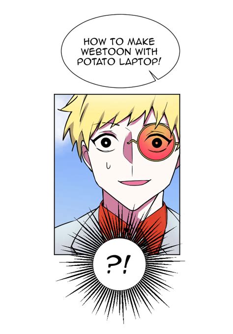How To Make A Webtoon Onpotato Laptop By Lunargrim Make Better