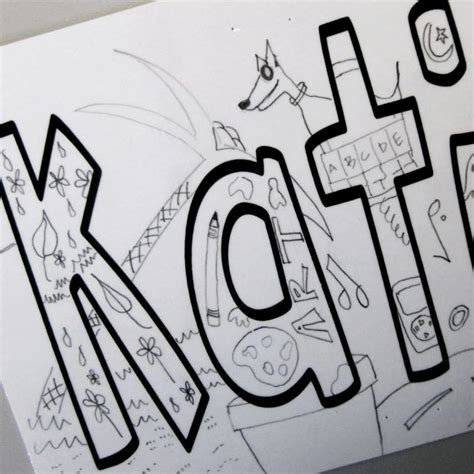 Get These Free Editable Printables For A Classroom Name Art Project
