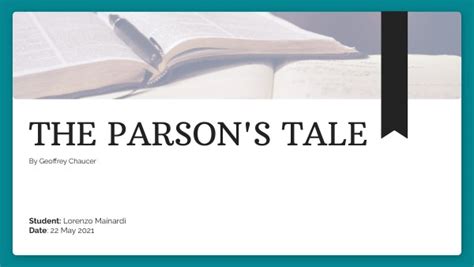 The Parsons Tale