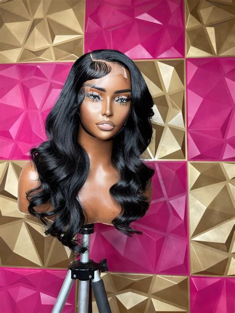 Deep Side Part Bob Lace Front Wigs Natural Waves Custom Wigs Lace