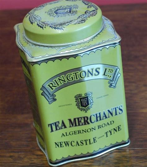 Vintage Ringtons Tea Tin Caddy Etsy Tea Tins Ringtons Tea Tea