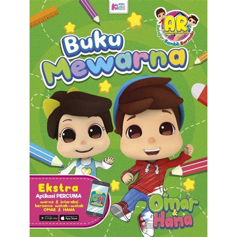 Omar hana terbaru alhamdulillah menggambar dan mewarnai kartun omar dengan crayon untuk anak anak. Omar & Hana Buku Mewarna Omar & Hana (AR) | Shopee Malaysia