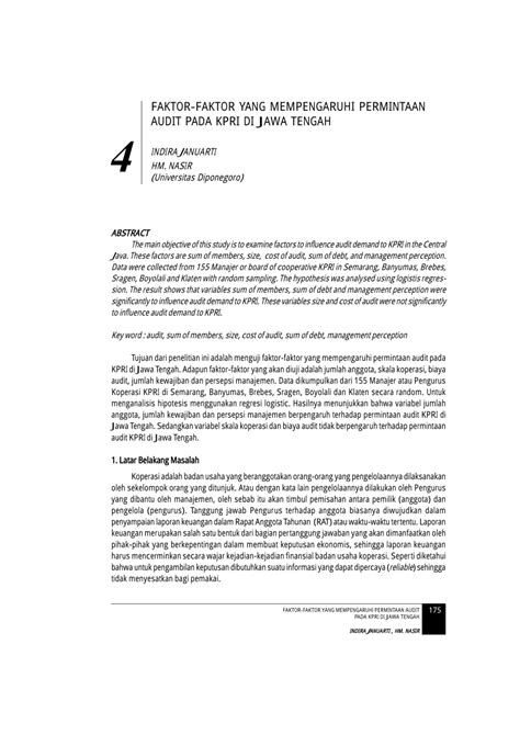 Jika harga makin tinggi maka permintaan makin rendah dan begitu sebaliknya jika harga barang rendah maka permintaan akan barang tersebut makin tinggi. (PDF) FAKTOR-FAKTOR YANG MEMPENGARUHI PERMINTAAN AUDIT ...