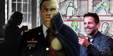 Justice League Snyder Cut Reshoots Include Martian Manhunter Scene