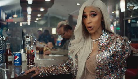 Cardi B Stars In A Solo Pepsi Commercial ‘okurrr Cardi B Just Jared