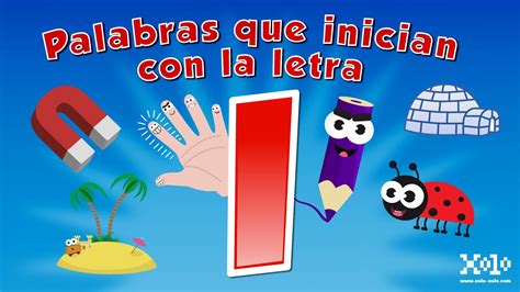 Words That Start With The Letter I For Children In Spanish Vocales