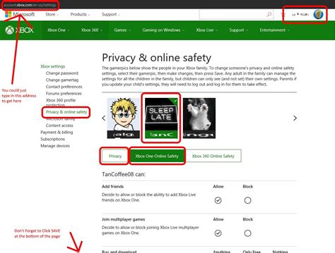 Solved How To Change Privacy Settings For Children On Xbox One Or Xbox