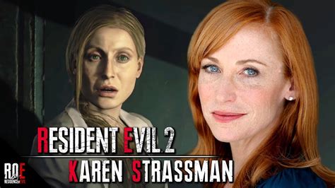 Resident Evil 2 Remake Interview W Annette Birkin Actor Karen
