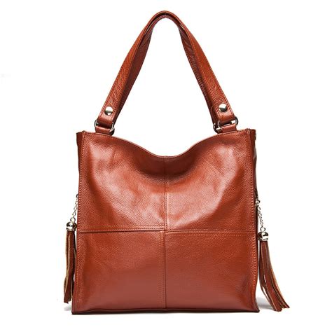 Genuine Leather Shoulder Bag For Women