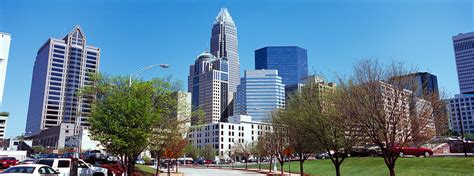 Skyscrapers In A City Charlotte Photograph By Panoramic Images Fine