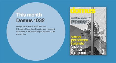 Domus 1032 On Newsstands Domus