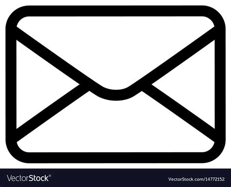 Email Or Mail Symbol Royalty Free Vector Image