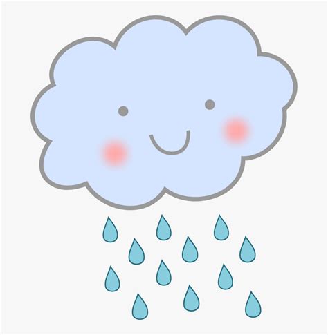 Clip Art Raining Cloud Cartoon Transparent Background Rain Clipart