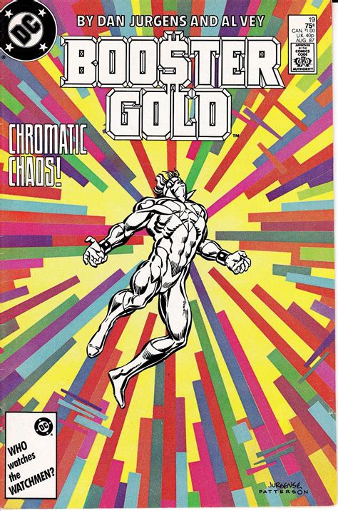 Booster Gold August Chromatic Chaos Art And Story By Dan