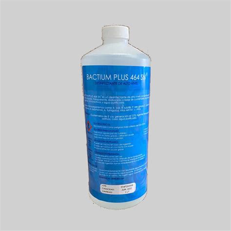 Desinfectante Bactium Plus 464 Sn Juva Termonebulizadoras