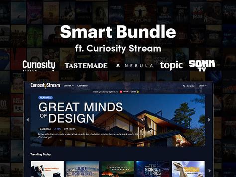 Smartest Streaming Bundle Ft Curiosity Stream Is Up Amazing Offers For