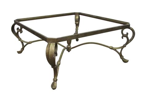 Giacometti style oil rubbed bronze wrought iron coffee table base. Wrought Iron Coffee Table Base | Olde Good Things