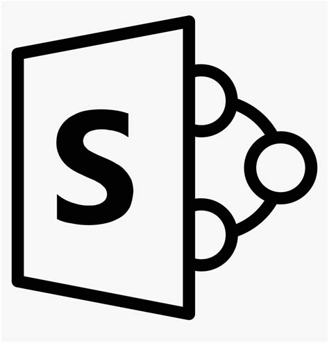 Microsoft Sharepoint Icon White Sharepoint Icon Hd Png Download