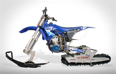 Worlds Collide With This Dirt Bike Snow Track Conversion Kiti Want