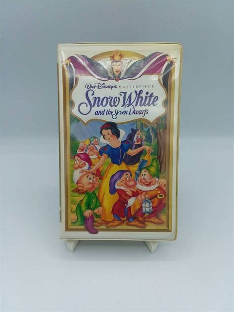 Vintage Walt Disney Vhs Tape Sneeuwwitje En De Zeven Dwergen Etsy België