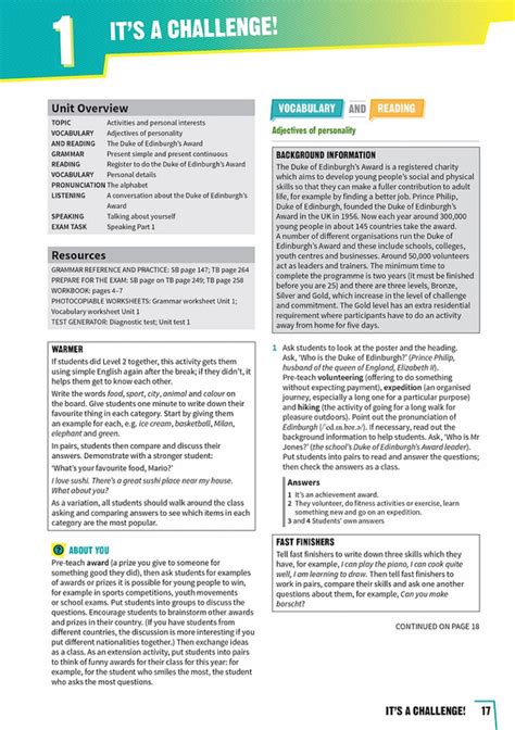 Pdf Cambridge Prepare 3 Teachers Book Prepare A2 Level 3 Wayne