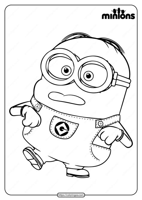 Printable Minions Pdf Coloring Book Minions Coloring Pages Minion