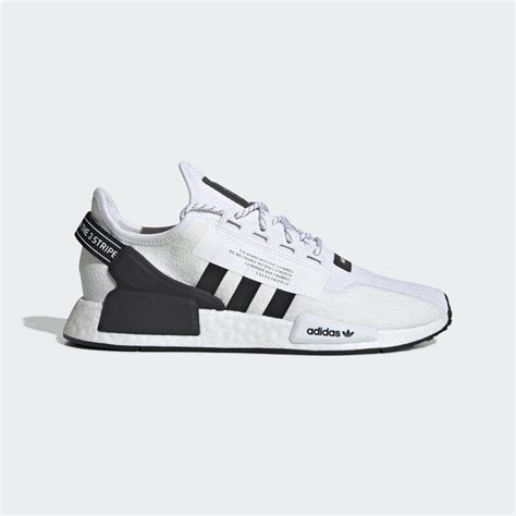 New overlays give them a cyberpunk vibe. adidas NMD R1 V2 White - Grailify