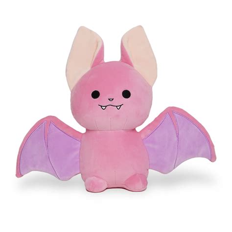 Avocatt Pink Bat Stuffed Plush 10 Inches Stuffed Bat Plushie Plushy