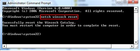Windows 7 instructions learn how to enable, update, or reset your network adapter on your windows 7 computer by following these instructions: netsh winsock reset - Resetting Winsock Catalog and ...