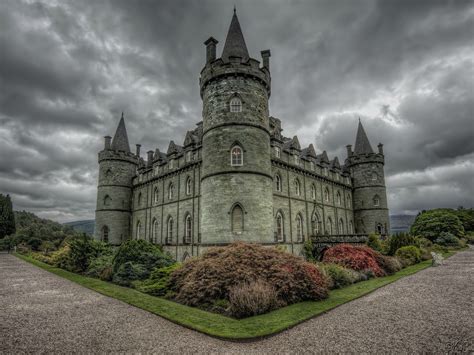 Beautiful Castle In Scotland Hd Wallpaper