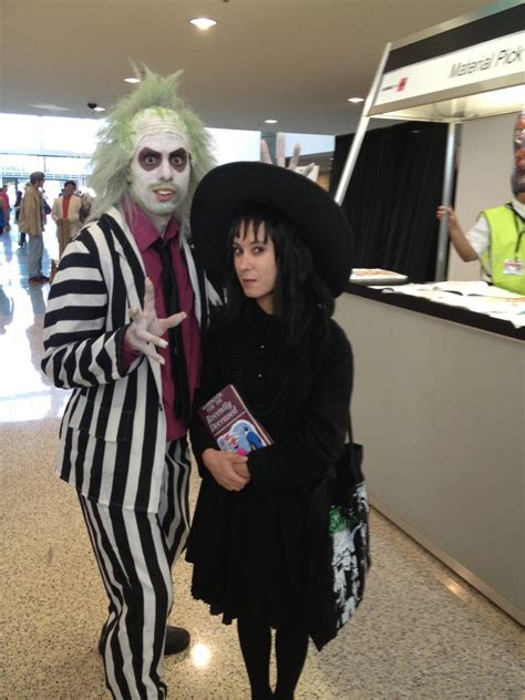 A Fan Favorite Beetlejuice And Lydia Animeexpo Costume Amazing Note Handbook For Th Mom