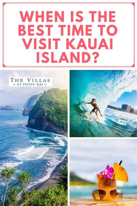 When Is The Best Time To Visit Kauai Island In 2021 Kauai Island