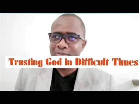 How will you turn to god when life gets difficult? Trusting God in difficult times. - YouTube