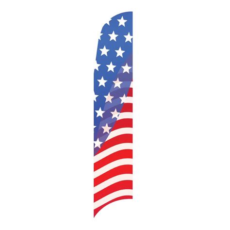 14 Feather Usa Flag