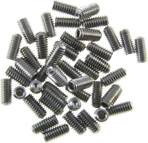 M4 X 8mm Grub Screw Ss